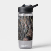ワイルドターキーフェザーI抽象芸術自然デザイン ウォーターボトル (左面)