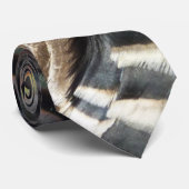 ワイルドターキーフェザーI抽象芸術自然デザイン ネクタイ (ロール)