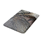 ワイルドターキーフェザーI抽象芸術自然デザイン バスマット (アングル)