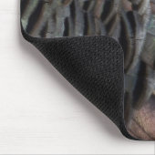 ワイルドターキーフェザーI抽象芸術自然デザイン マウスパッド (コーナー)