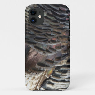 ワイルドターキーフェザーI抽象芸術自然デザイン iPhone 11 ケース