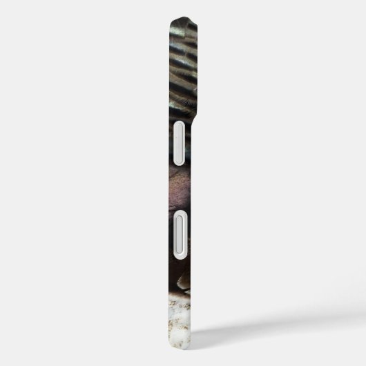 ワイルドターキーフェザーI抽象芸術自然デザイン Case-Mate iPhoneケース (裏面 / 右)