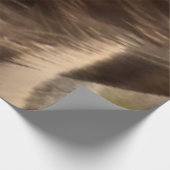 ワイルドターキーフェザーII抽象芸術自然デザイン ウッドポスター (コーナー)