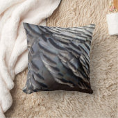 ワイルドターキーフェザーII抽象芸術自然デザイン クッション (ブランケット)