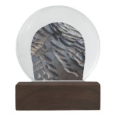 ワイルドターキーフェザーII抽象芸術自然デザイン スノーグローブ (裏面)