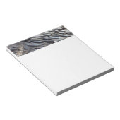 ワイルドターキーフェザーII抽象芸術自然デザイン ノートパッド (アングル)