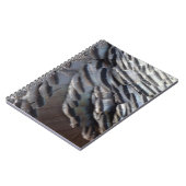 ワイルドターキーフェザーII抽象芸術自然デザイン ノートブック (左側)