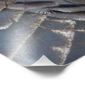 ワイルドターキーフェザーII抽象芸術自然デザイン フォトプリント (角)