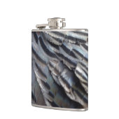 ワイルドターキーフェザーII抽象芸術自然デザイン フラスク (左)