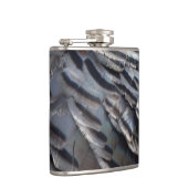 ワイルドターキーフェザーII抽象芸術自然デザイン フラスク (右)