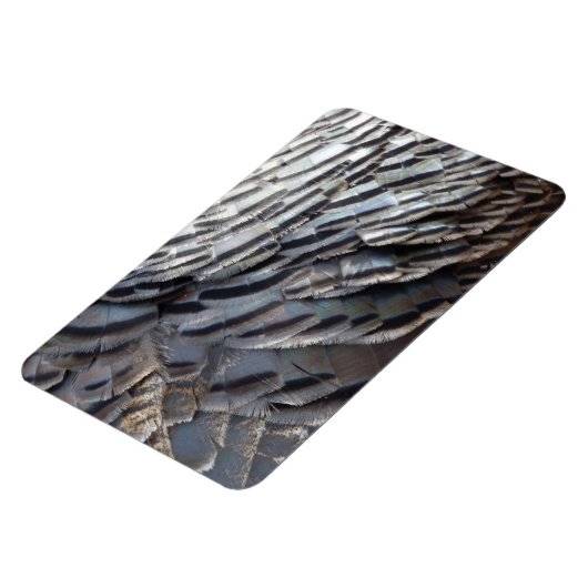 ワイルドターキーフェザーII抽象芸術自然デザイン マグネット (左側)