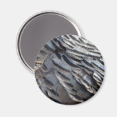 ワイルドターキーフェザーII抽象芸術自然デザイン マグネット (正面/裏面)