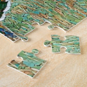 ワイルドターキーモザイクパターンプリント ジグソーパズル (側面)