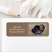 ワイルドターキー差出人住所 ラベル (インサイチュ)