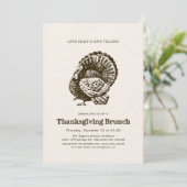 ワイルドターキー感謝祭ブランチ 招待状 (スタンド正面)