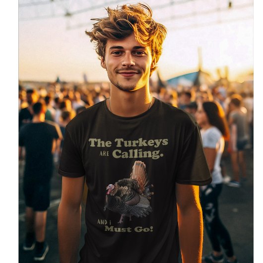 ワイルドターキー狩り引用文シャツ Tシャツ