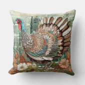 ワイルドターキー装飾用クッション クッション (正面)