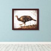 ワイルドターキー キャンバスプリント (インサイチュ (ウッドフロア))