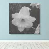 ワイルドダッフォディル キャンバスプリント (インサイチュ (ウッドフロア))