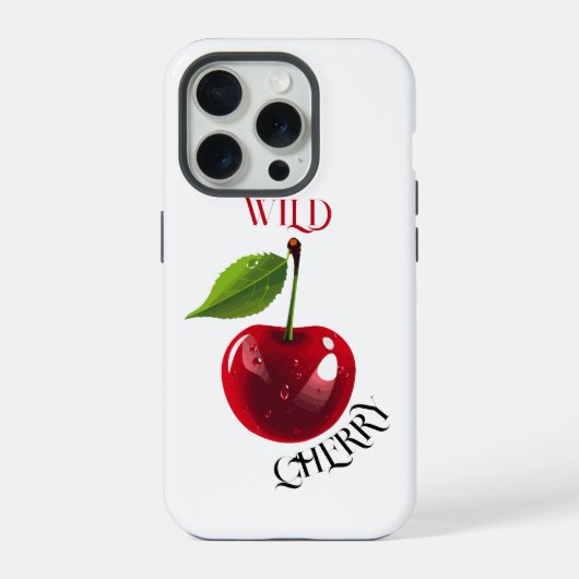 ワイルドチェリー iPhoneケース (裏面)