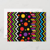 ワイルドチグザグ ポストカード (正面/裏面)