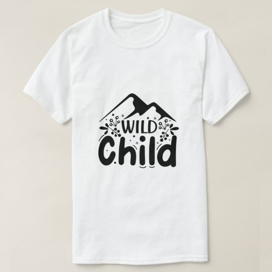 ワイルドチャイルド-01 Tシャツ (デザイン正面)