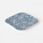 ワイルドチューリップバイウィリアムモリス紙プレート ペーパープレート (傾斜あり)