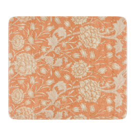 ワイルドチューリップパターン（William Morris著） カッティングボード