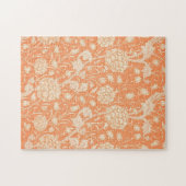 ワイルドチューリップパターン(William Morris著) ジグソーパズル (横)