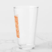 ワイルドチューリップパターン(William Morris著) タンブラーグラス (左)