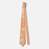 ワイルドチューリップパターン(William Morris著) ネクタイ (正面)