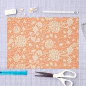 ワイルドチューリップパターン（William Morris著） 薄葉紙 (クラフト)