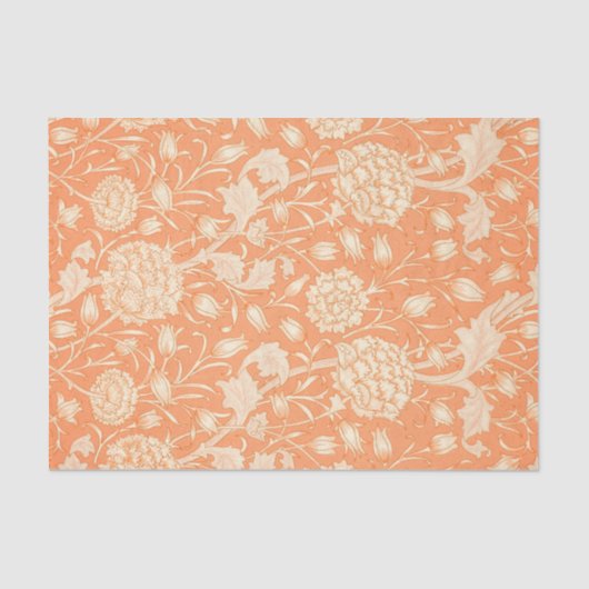 ワイルドチューリップパターン（William Morris著） 薄葉紙 (正面)