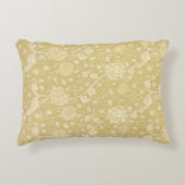 ワイルドチューリップby William Morris, Flowers Art アクセントクッション (正面)