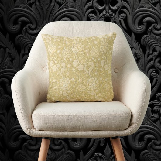 ワイルドチューリップby William Morris, Flowers Art クッション