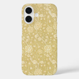 ワイルドチューリップby William Morris, Flowers Art iPhone 16ケース
