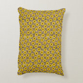 ワイルドチータヒョウ印刷アクセント アクセントクッション (裏面(縦))