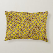 ワイルドチータヒョウ印刷アクセント アクセントクッション (裏面)