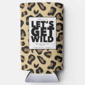 ワイルドチーターバチェロレッテ スリム缶クーラー (正面)