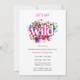 ワイルドチーターバチェロレッテ 招待状