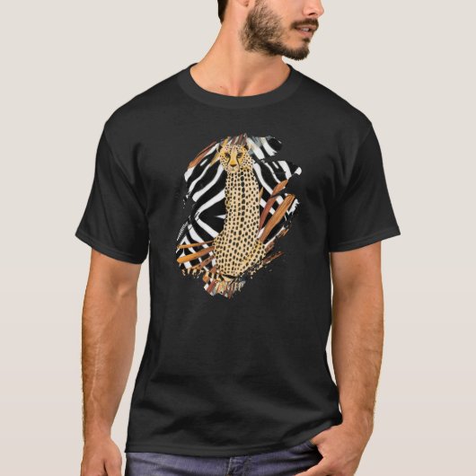 ワイルドチーター Tシャツ (正面)