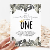 ワイルドティーボーイズ1st誕生日パーティーワイルドワン 招待状