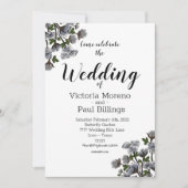 ワイルドテキサス州コットンデザイン 招待状 (正面)