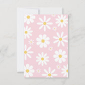 ワイルドデイジーサンキューカード | Wildflowerありがとうございました サンキューカード (裏面)