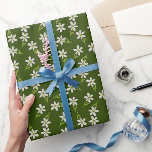 ワイルドデイジーチャーム ラッピングペーパー (ギフト)
