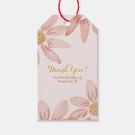 ワイルドデイジーボホー1stバースデーパーティーフェイズラベル ギフトタグ