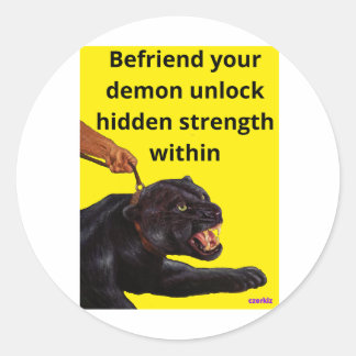 ワイルドデーモンティッカー ラウンドシール