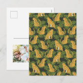 ワイルドトロピカルサファリレオパドジャングルパーム シーズンポストカード (正面/裏面)