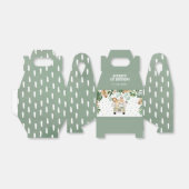 ワイルドトロピカルジャングルサファリアニマルズ誕生日 フェイバーボックス (折り畳みなし)