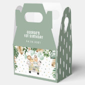 ワイルドトロピカルジャングルサファリアニマルズ誕生日 フェイバーボックス (オープン)